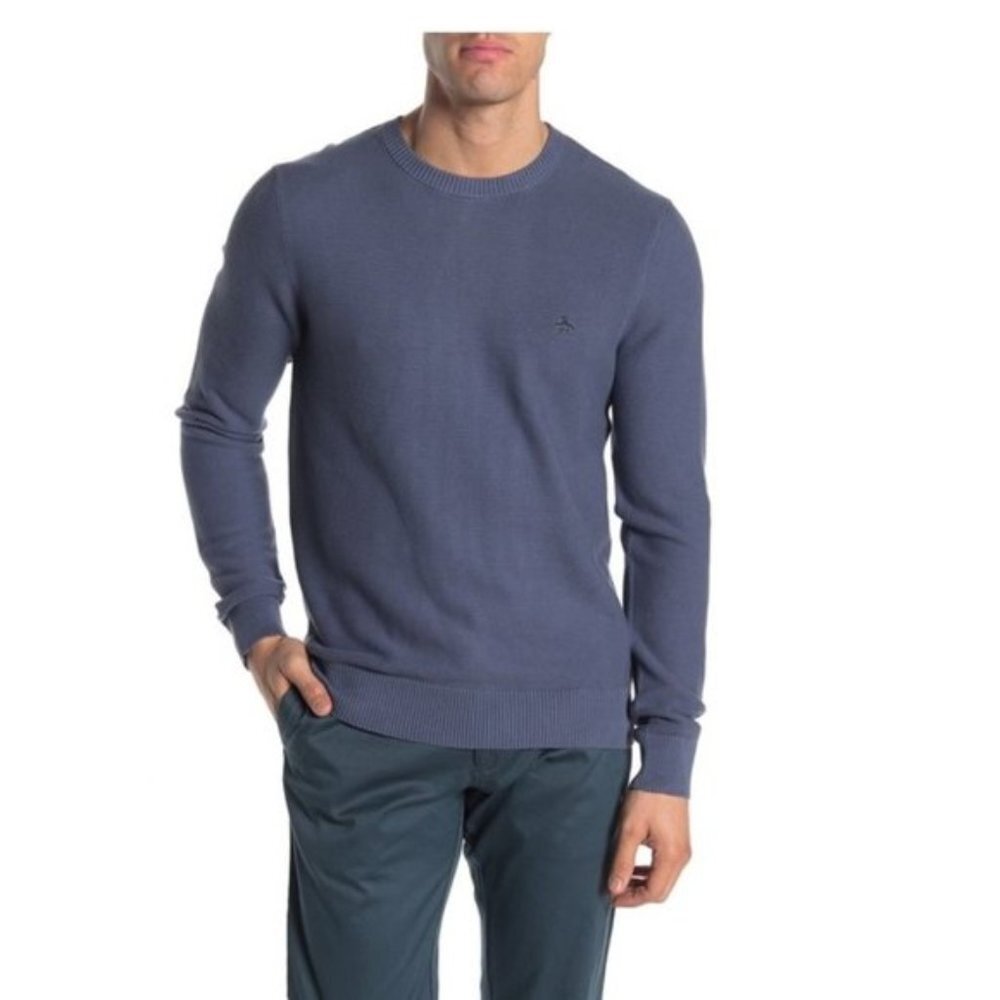 Original Penguin Ribbed Crew Neck Sweater